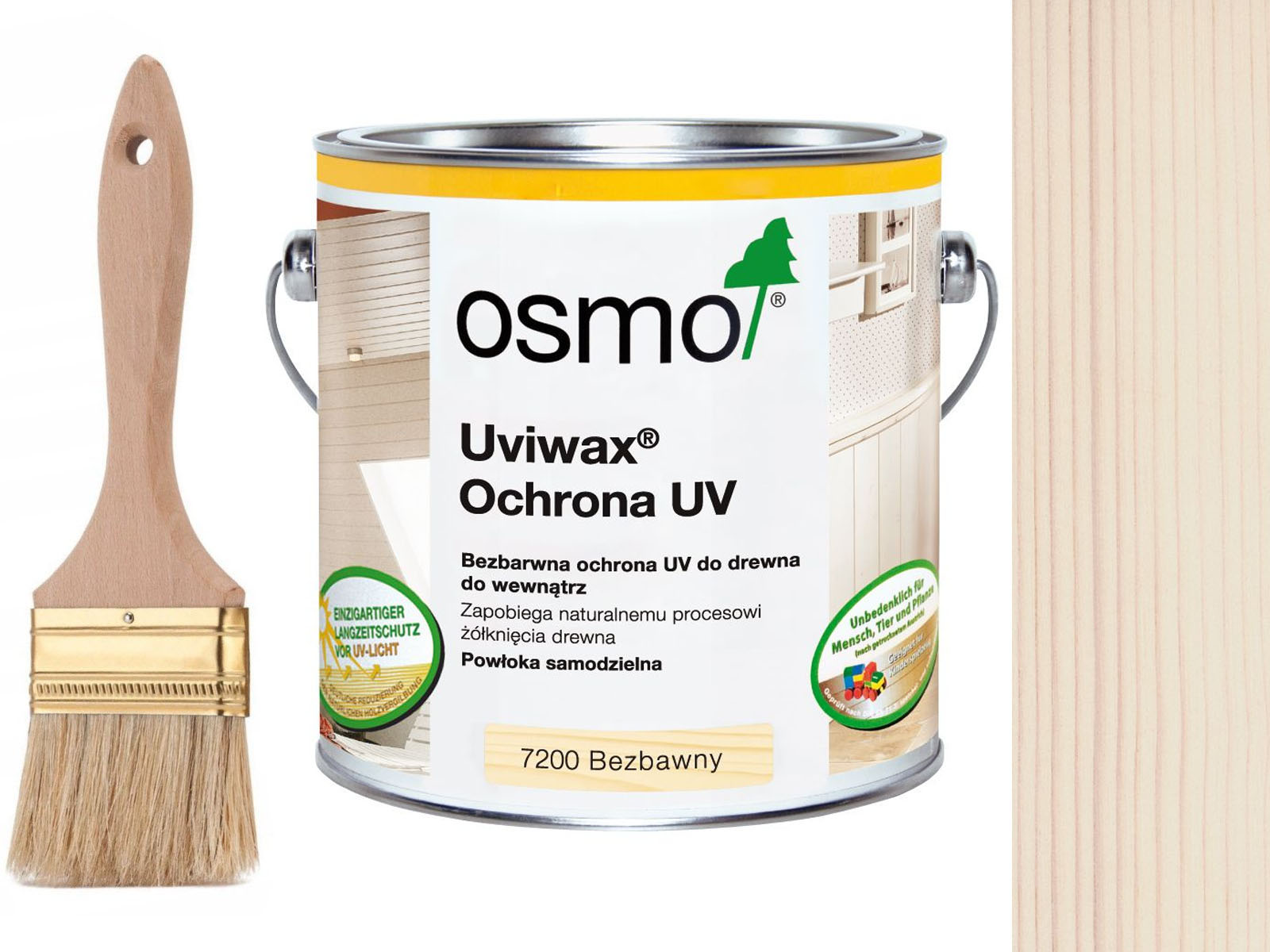 

Osmo Ochrona Drewna Uviwax Biały Biała 7266 2,5L