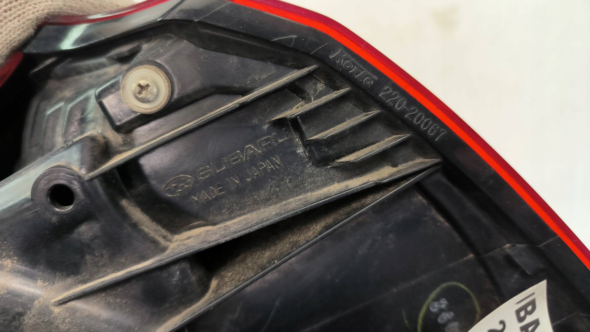 light right rear part 220-20067 SUBARU LEGACY