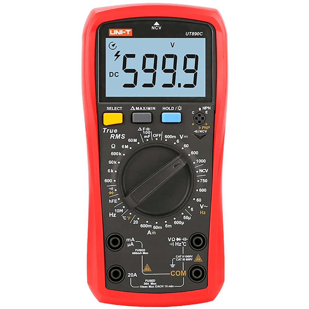 Univerzální měřič Uni-t UT890C Ncv
