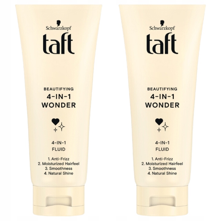 

Taft Wonder 4w1 Fluid do wygładzania Włosów 100gx2