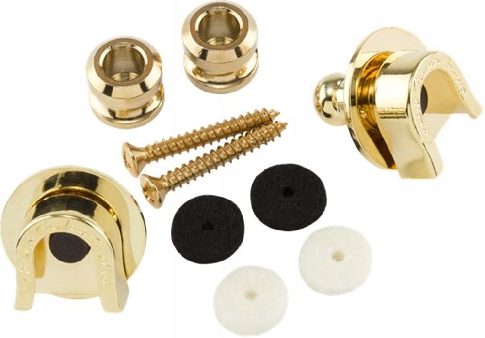 Fender 0022043049 Straplocks a Button Gold 2ks