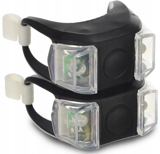 LAMPKI ROWEROWE LAMPKA NA ROWER LED PRZÓD TYŁ 2SZT Rodzaj zestaw