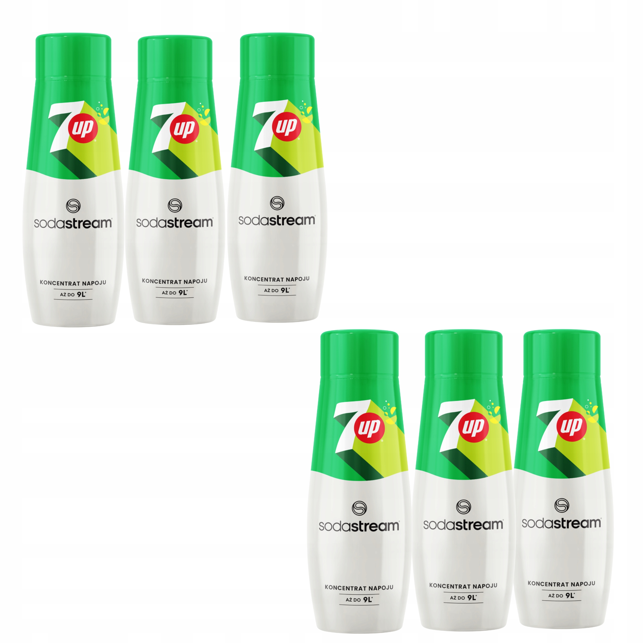 SodaStream 7Up Koncentrát nápoje pro perlivou vodu 440 ml Citrusový sirup