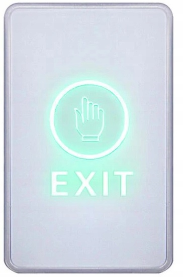 NATYNK PRZYCISK WYJŚCIA EXIT OTWARCIA DRZWI LED FURTKA BRAMA DOMOFON BIAŁY Rodzaj domofonu Wielorodzinny