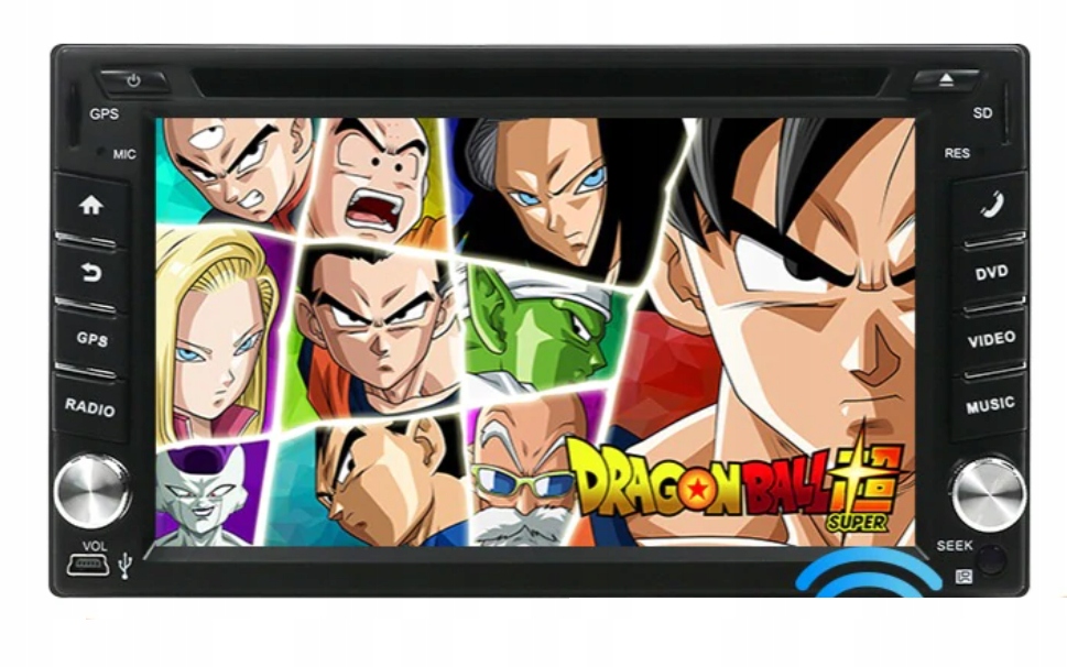 RADIO ANDROID 2DIN DVD GPS NAWI PX6 4/64 +KAM DSP! Marka inna