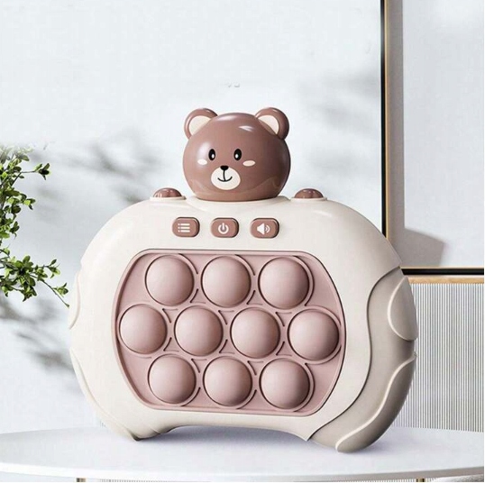 GRA DLA DZIECI ZRĘCZNOŚCIOWA POP IT PRO ANTYSTRESOWA ELEKTRYCZNA DŹWIĘKI Materiał karton plastik