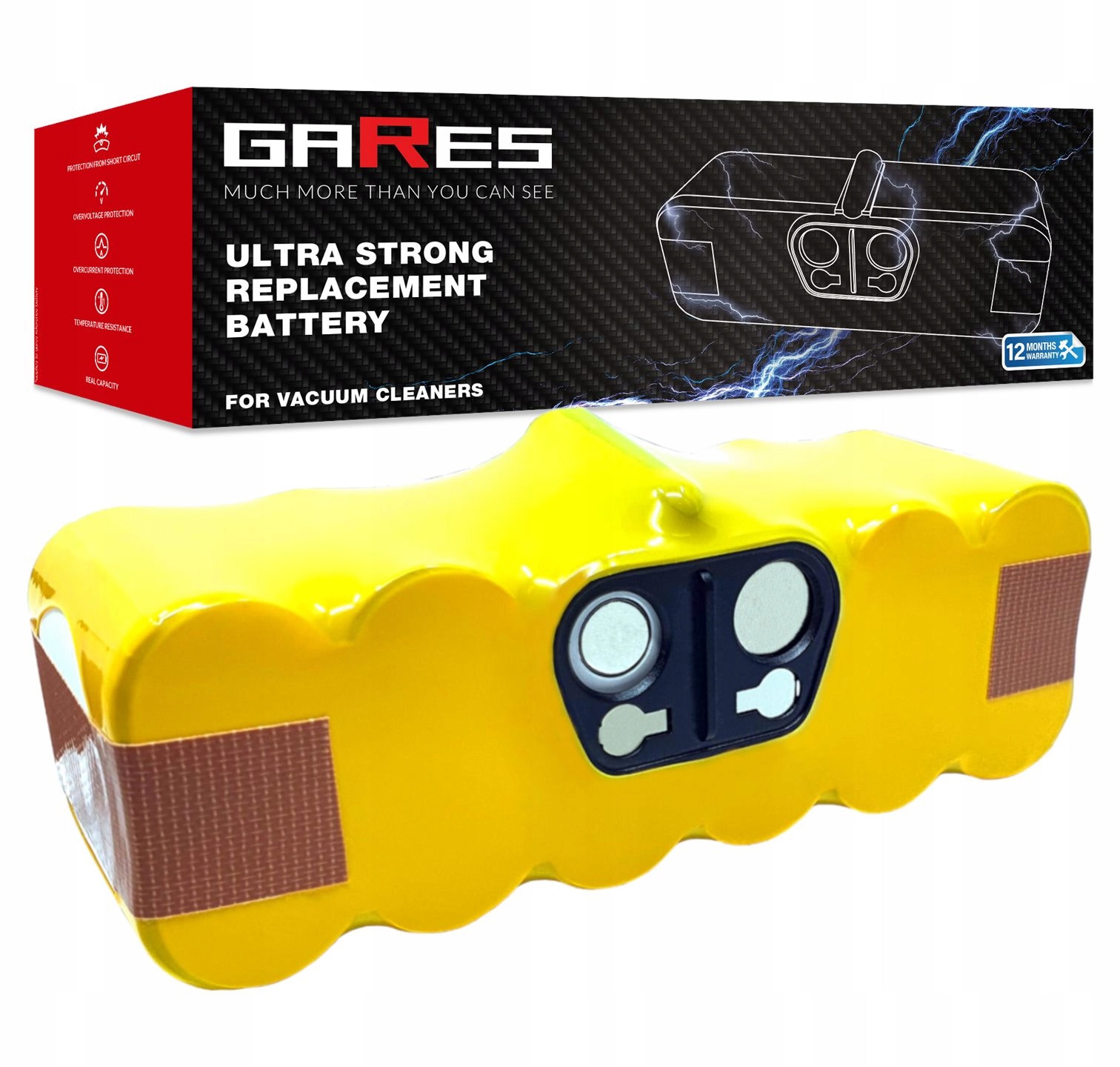 Akumulátorová batéria pre iRobot Roomba 700 800 880 776p 14,4V 4,5Ah