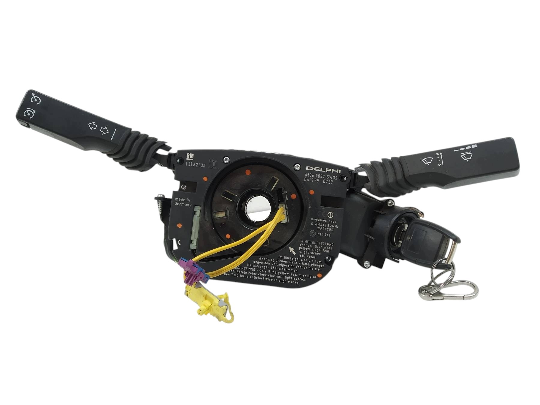steering wheel levers and controls 13162134 Opel Vectra III (2002-2008) C