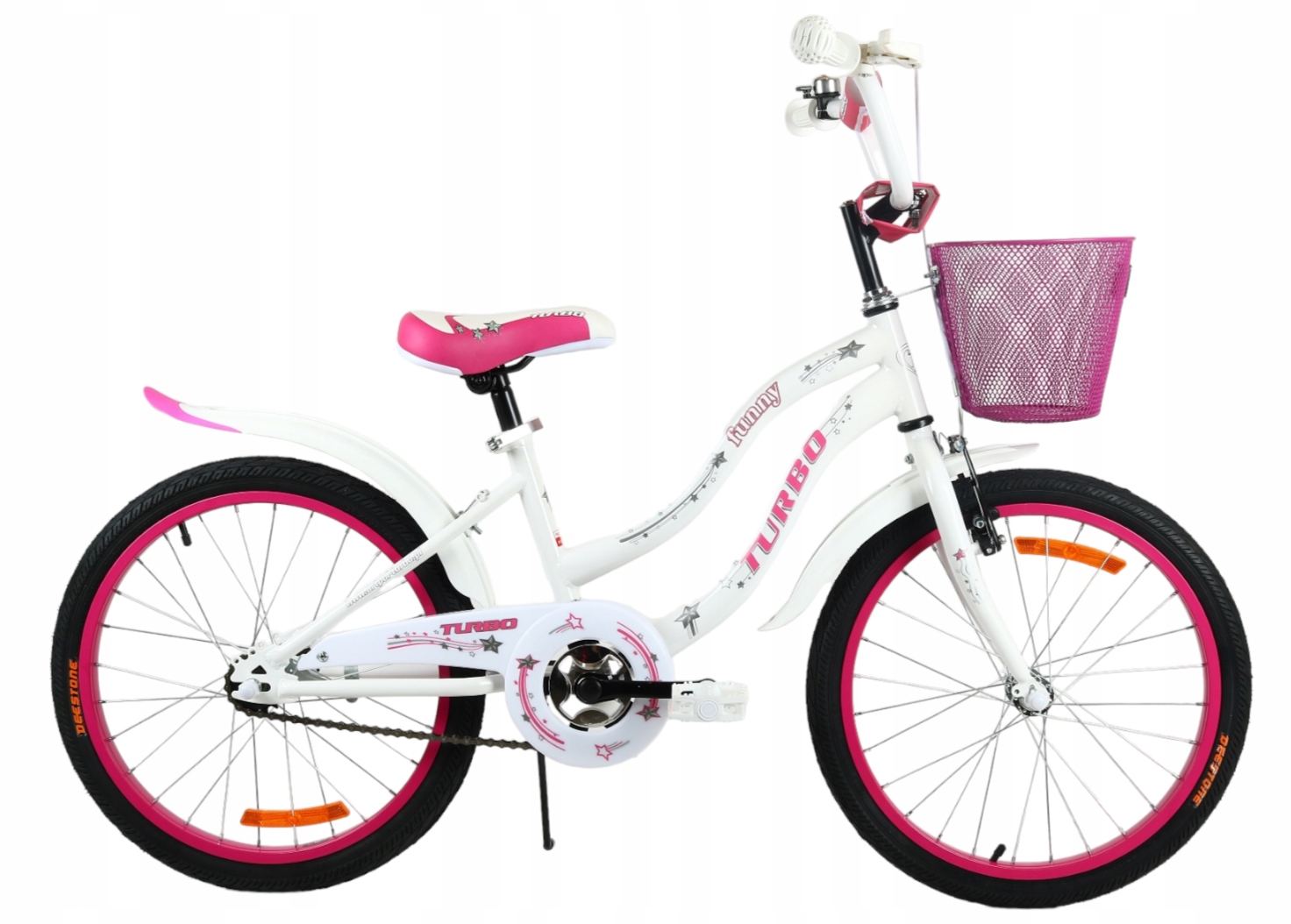 Rower dziecięcy Turbo z koszyczkiem 20''