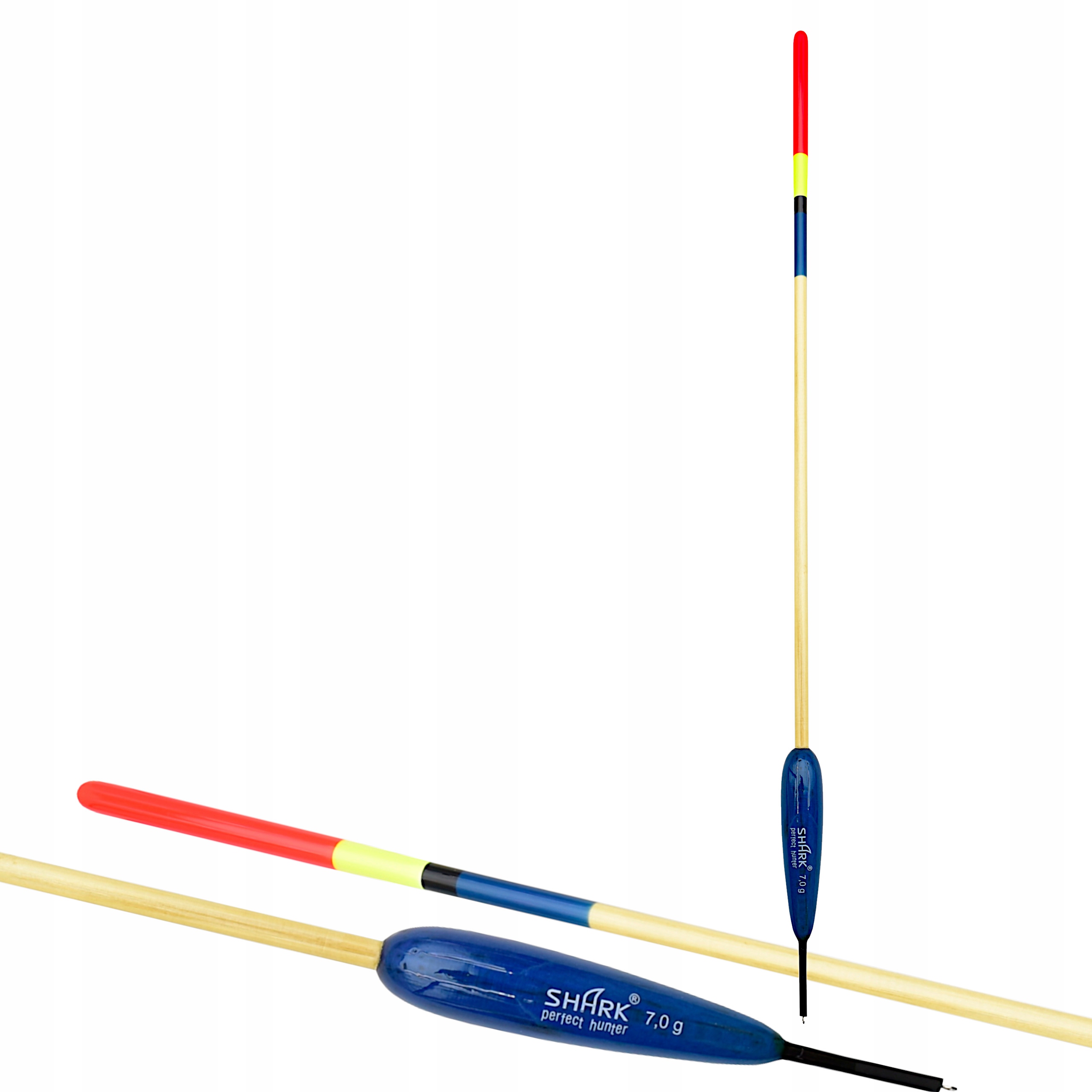 Spławik Przelotowy z Balsy Shark Perfekt Hunter 7 g 35 cm