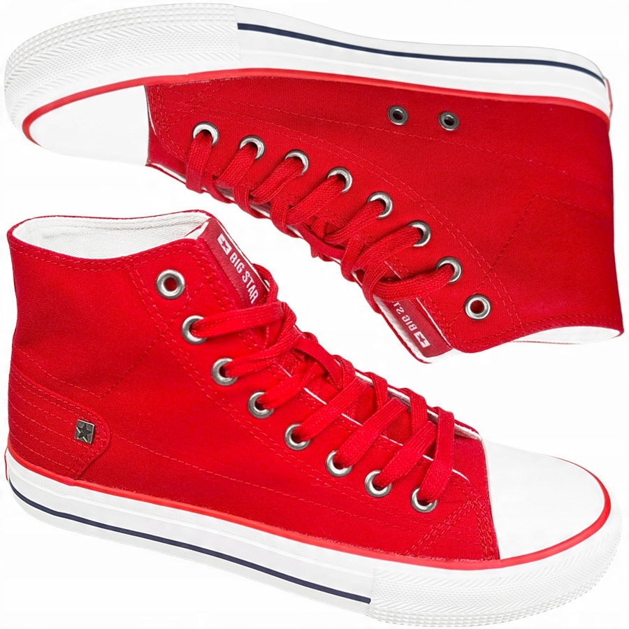 

Trampki Big Star damskie czerwone DD274334 buty 41