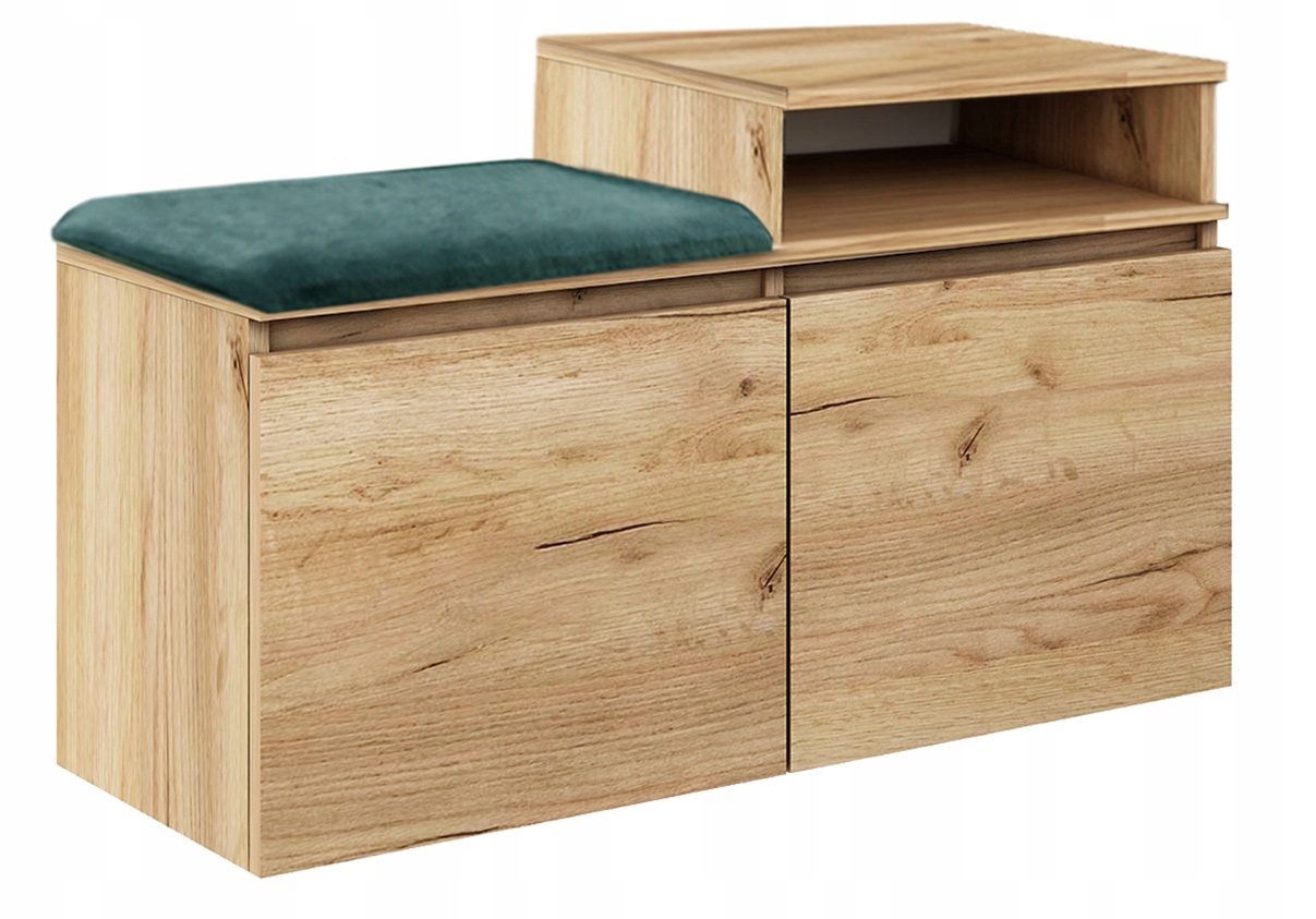 ZESTAW SZAFKA NA BUTY PANEL 100CM ZŁOTY MORSKI Marka AgatMebleGrzybek