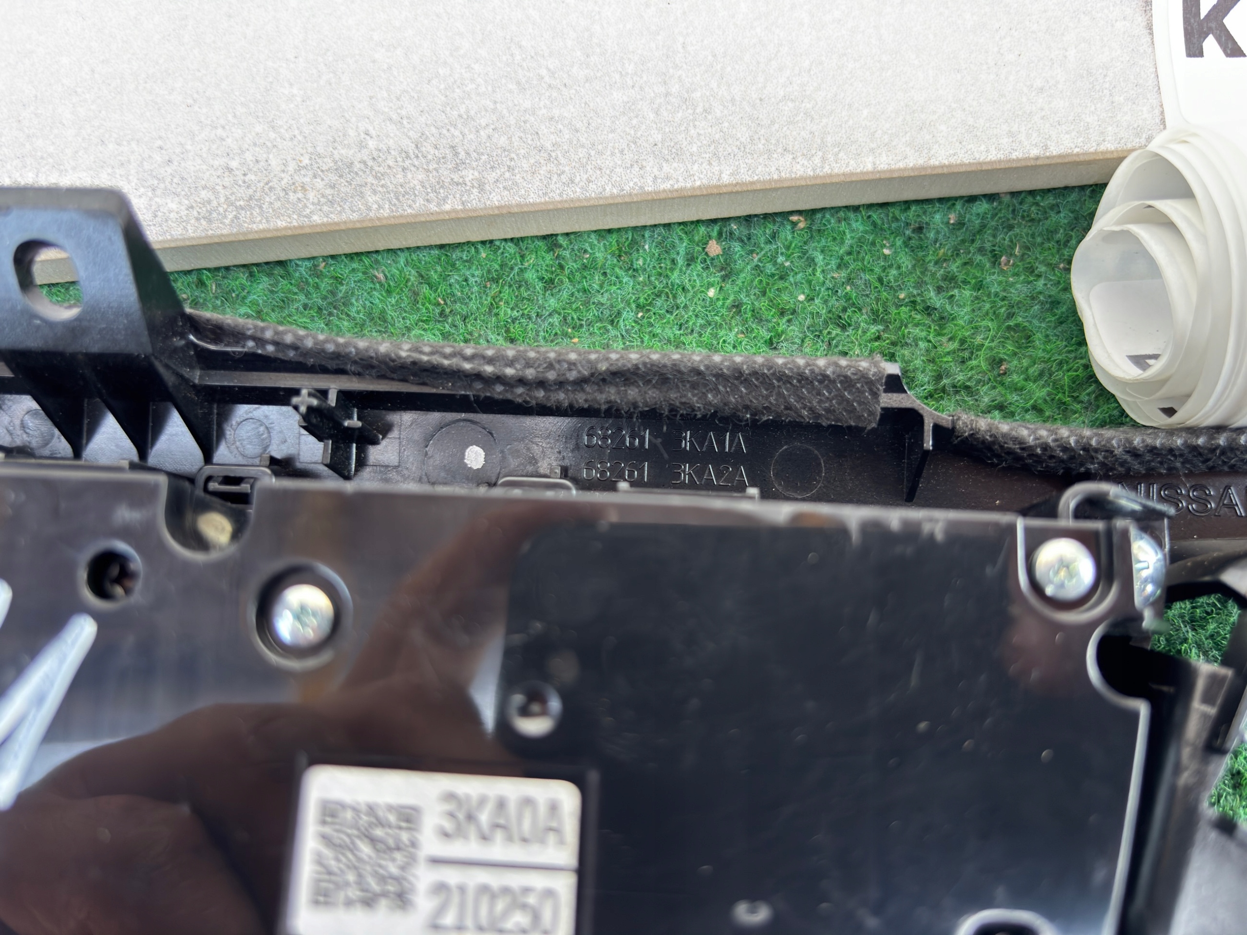 control panel RADIA NISSAN MURANO PATHFINDER 3KA0A-210250 PAK12/70CZ