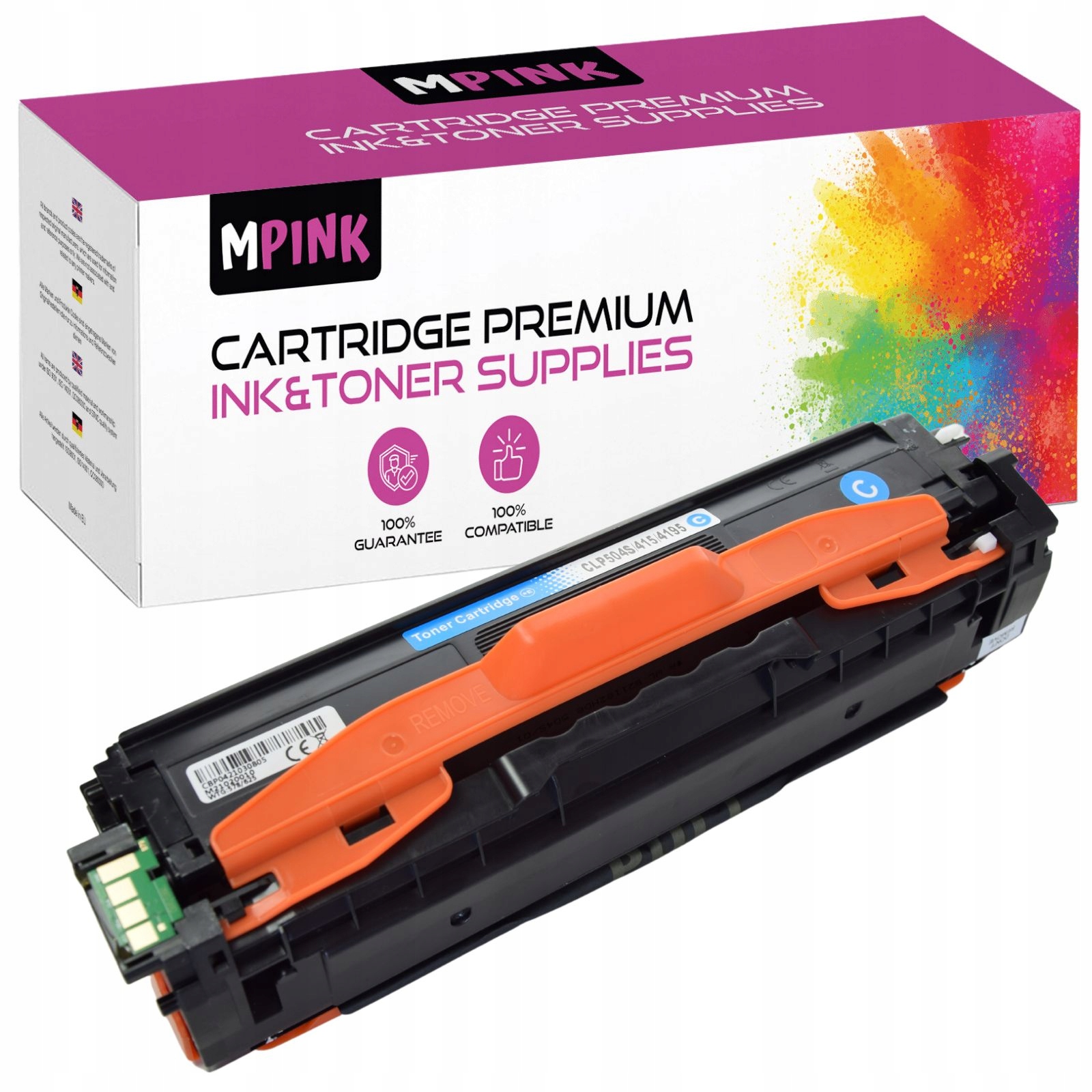 Toner Pro Samsung CLX-4195FN 4100 CLP-415 410 Premium Line CLT-C504S