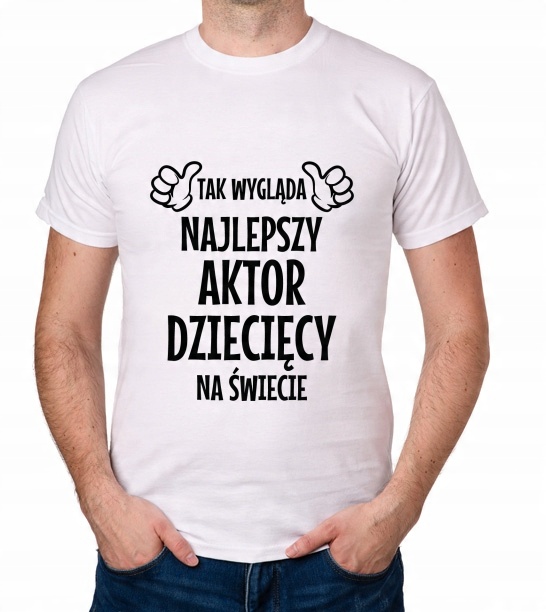

koszulka Najlepszy Aktor Dziecięcy prezent