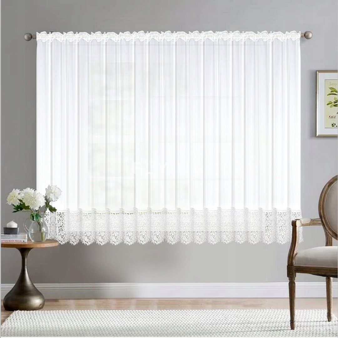 

Firana Gotowa,400x175,Woal, Gipiura,