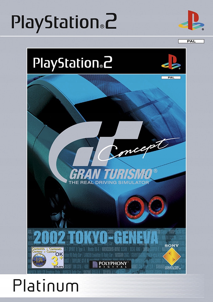 GRAN TURISMO CONCEPT 2002 TOKYO-GENEVA PS2