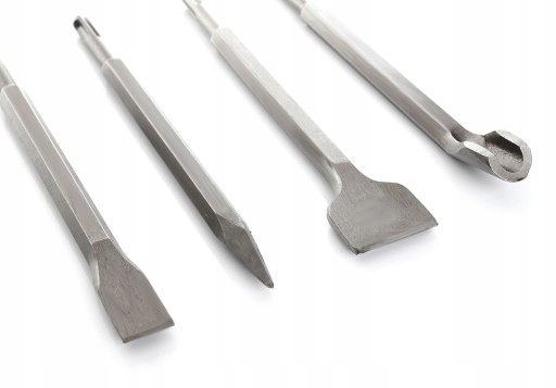 DŁUTA DO BETONU SDS ZESTAW 4 x DŁUTO PLUS SDS Marka inna