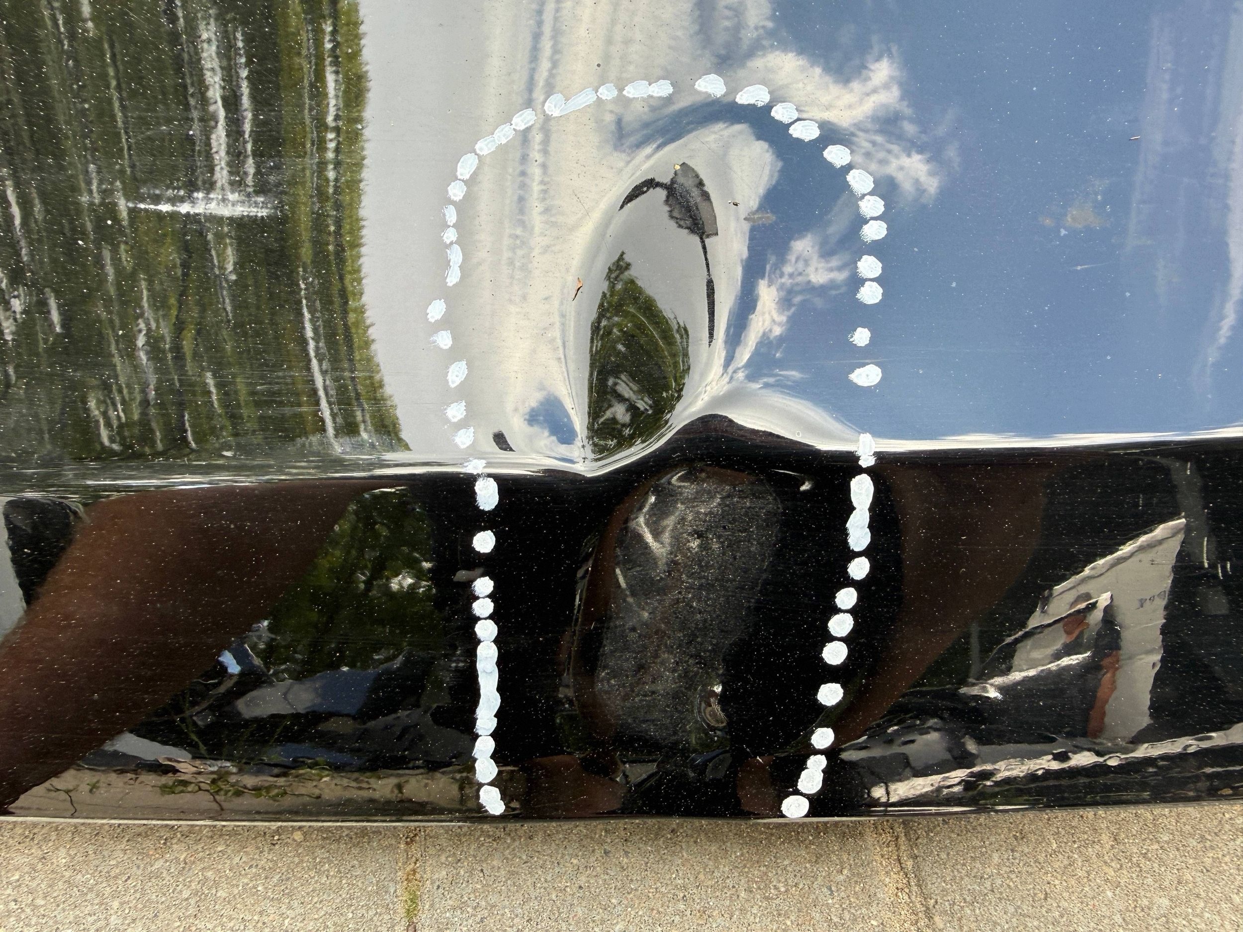 Tesla Model Y boot door rear