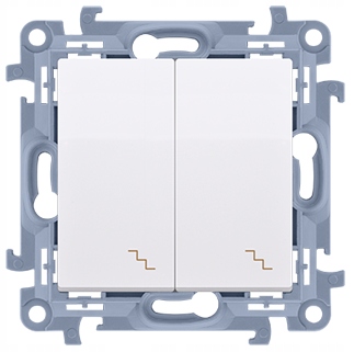

Simon 10 Włącznik Schodowy podwójny CW6/2.01/11