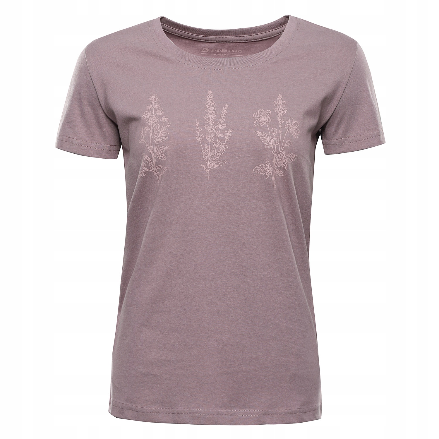 Koszulka damska z organicznej bawełny Alpine Pro Termesa 3 k.fioletowy r.XX