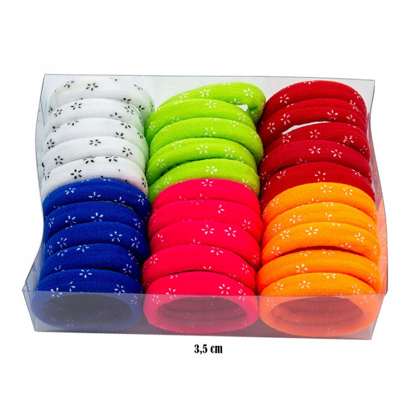 

Gumki Do Włosów Zestaw W Pudełku Kolorowe 30 szt.