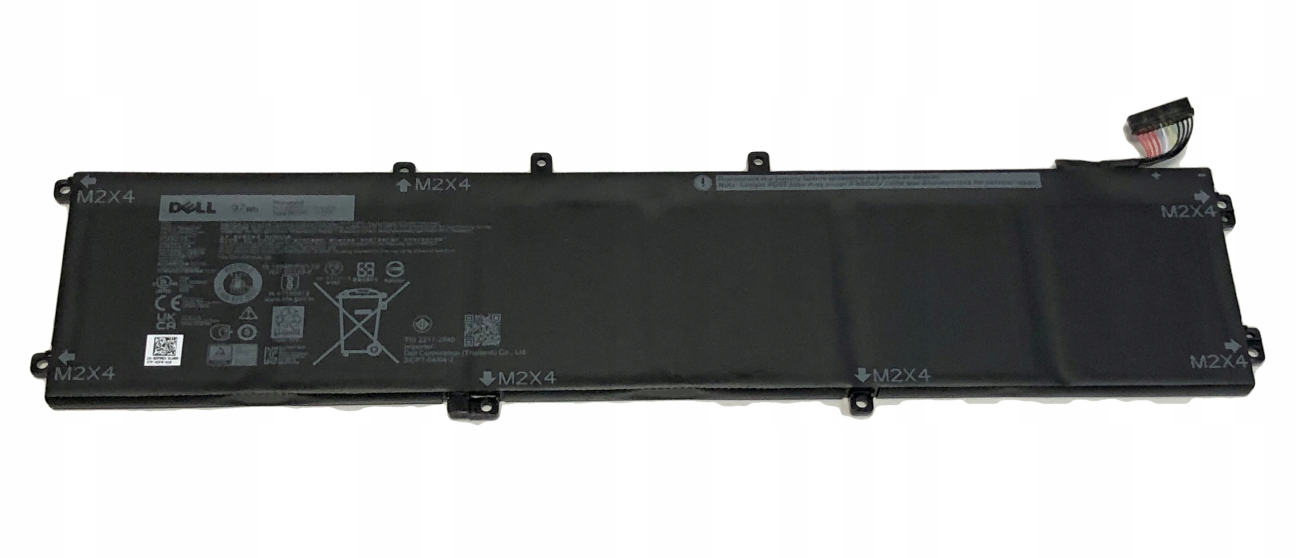 Nowa Oryginalna Bateria Dell Xps 9560 9570 Precsion 5520 5530 5540 97wh