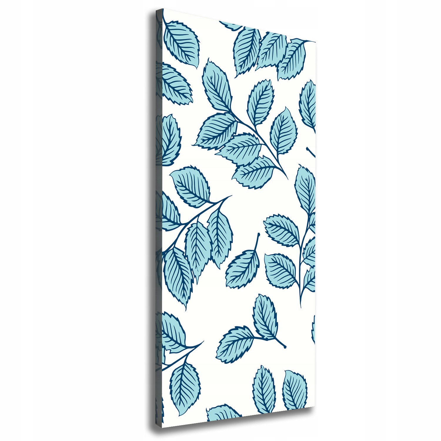 

Nowoczesny fotoobraz canvas na ramie Listki 50x125