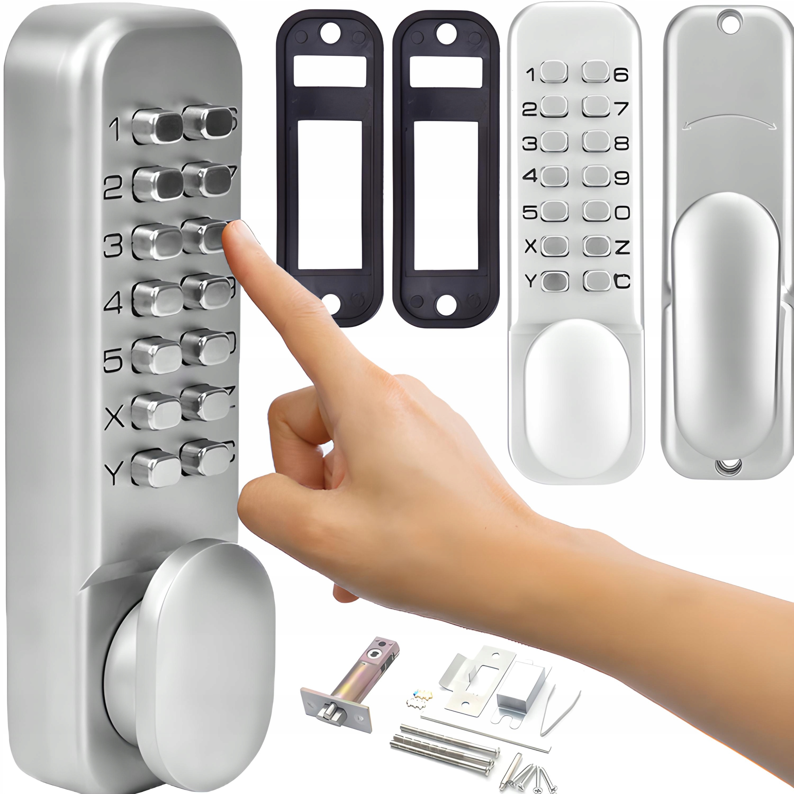 Klamka Zamek Szyfrowy Na Kod Mechaniczny Bez Baterii Kodowany Zamek Szyfr