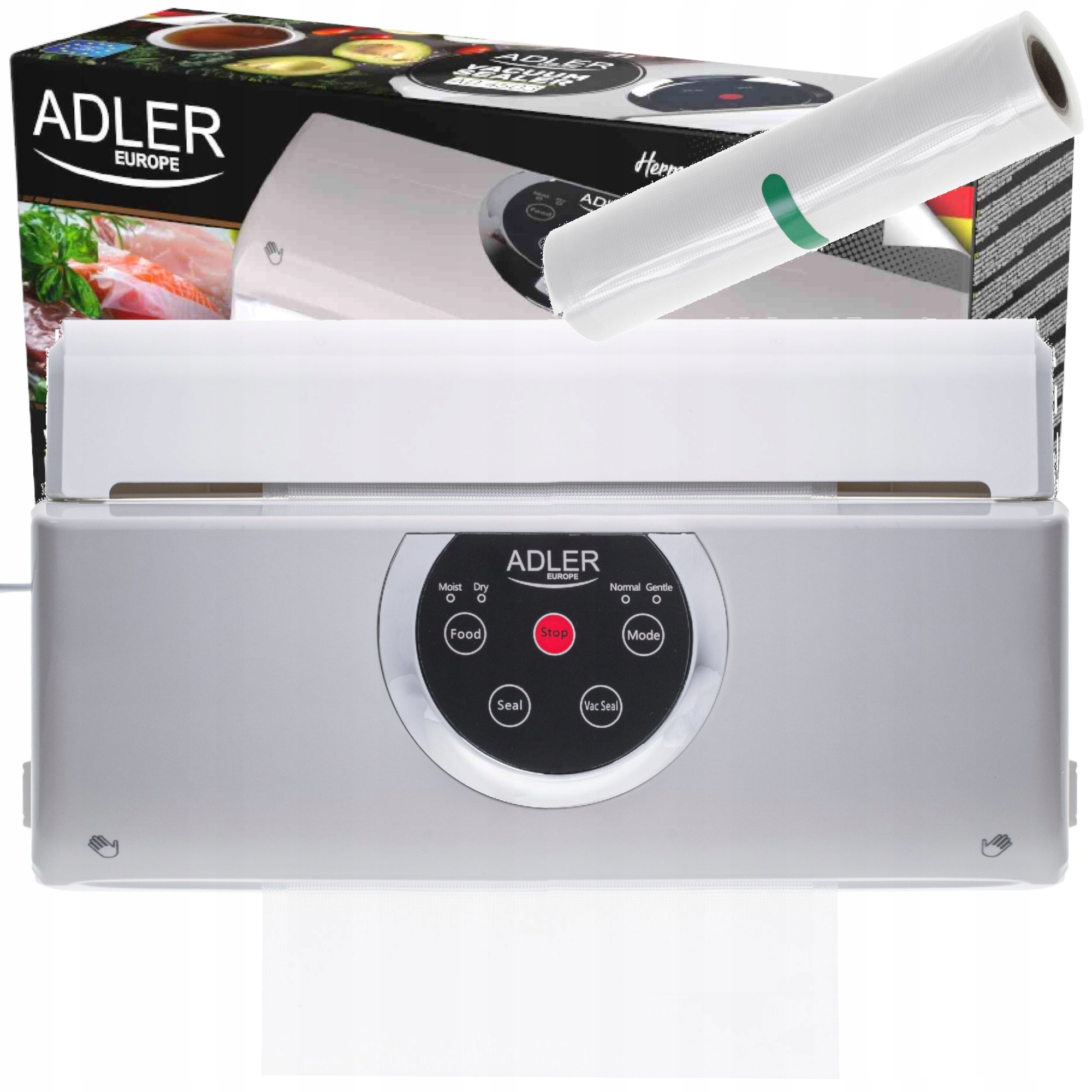 Vákuová zváračka fólií Vákuovačka potravín Adler AD4503 Fólia