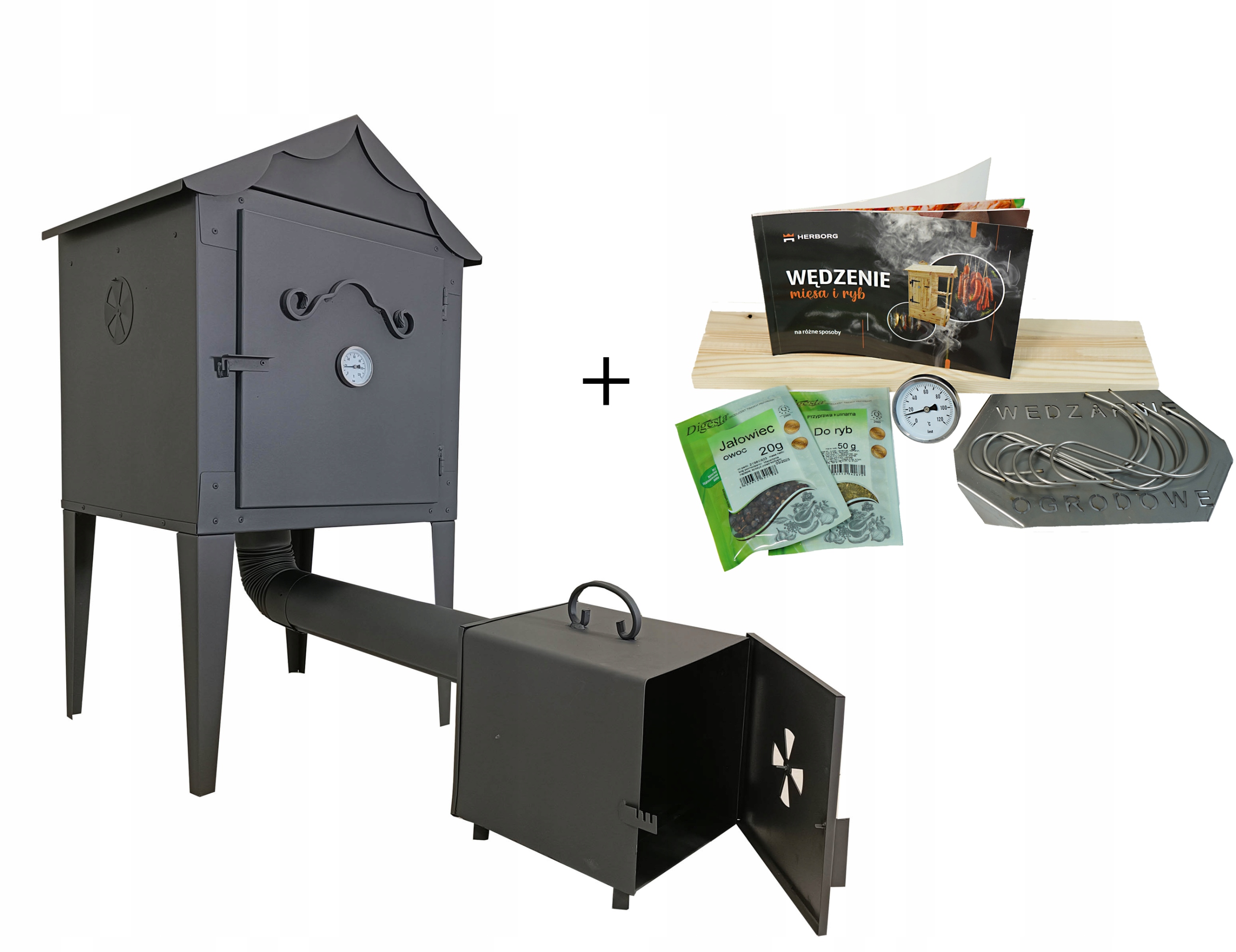 Коптильня металлическая Садовая новейшая линия Pro 3,0 размер XXL новая модель