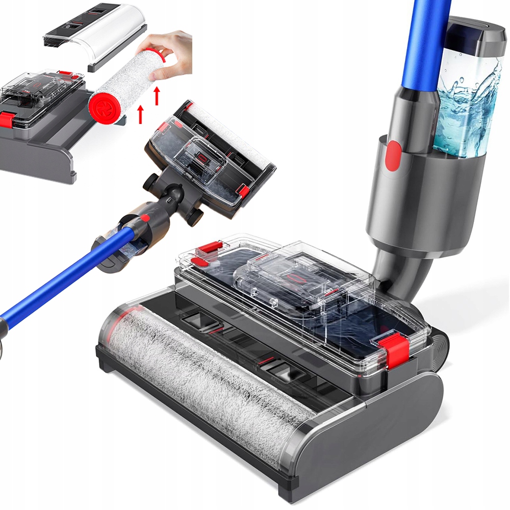 Kefa Mop pre vysávače Dyson V7 V8 V10 V11 V15 nádrž na vodu