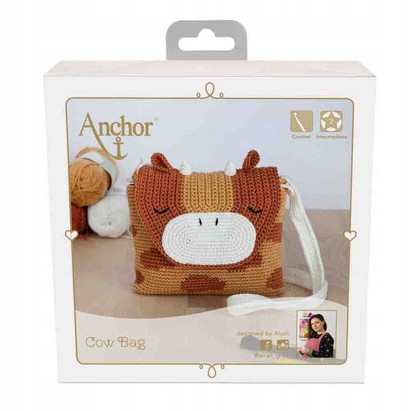 Sada háčkovaných pytlů Anchor Cow Bag