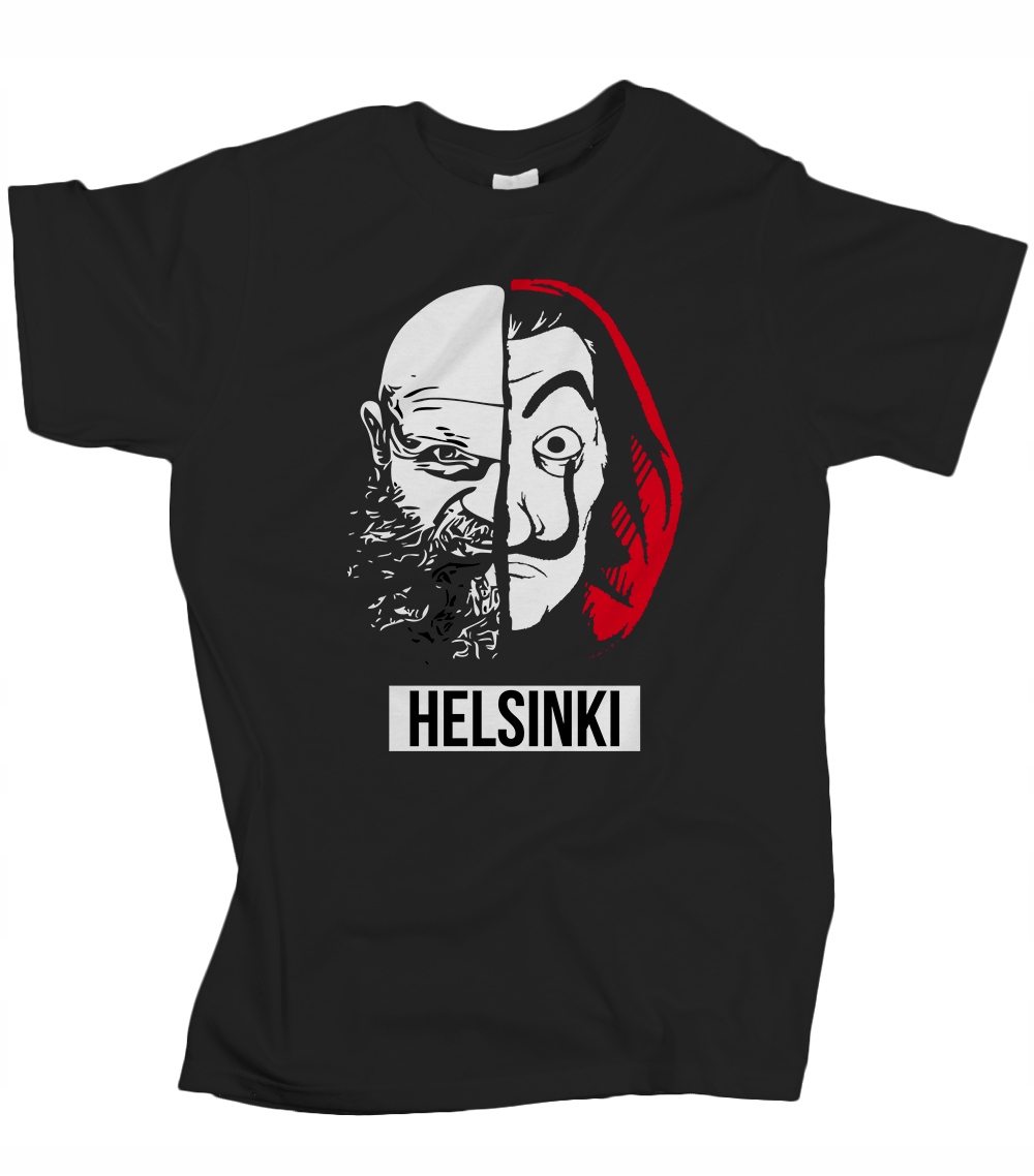 

Koszulka męska Dom z papieru bella ciao Helsinki