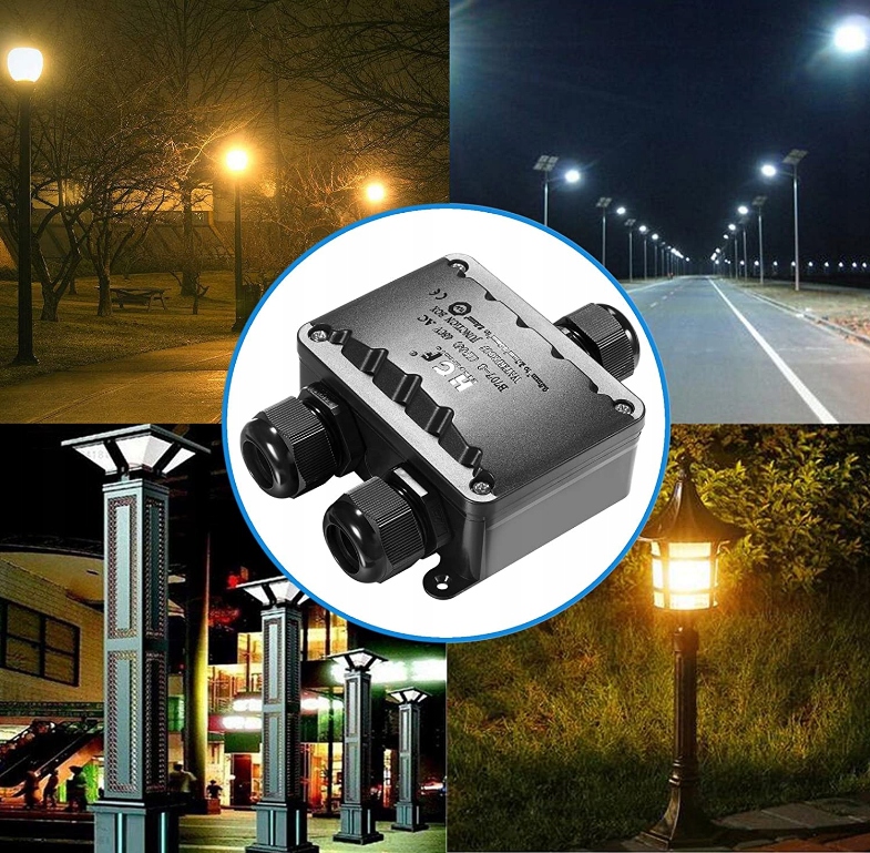 puszka rozgałęźna złącze kabla skrzynki rovtop