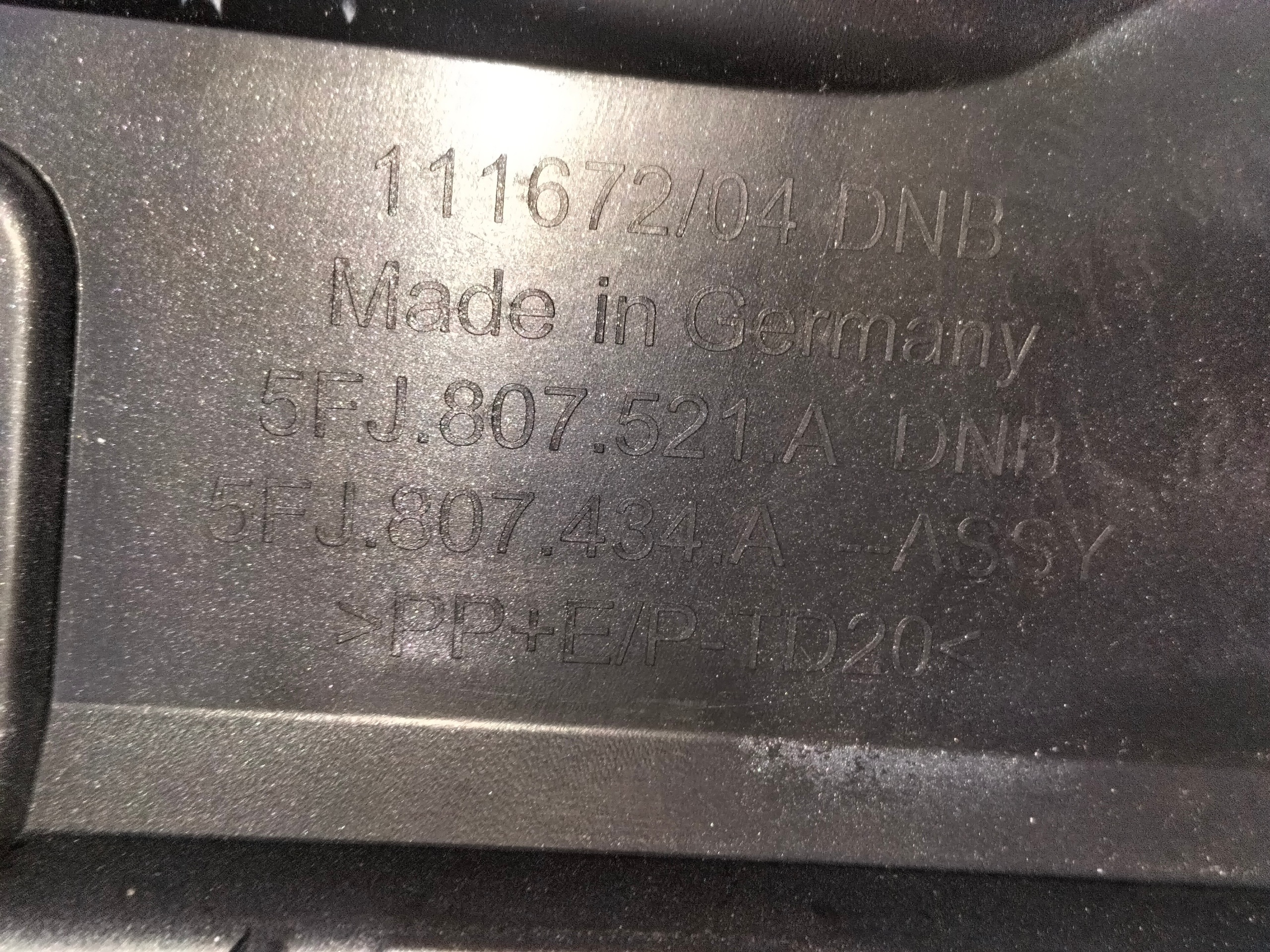 bumper rear rear part SEAT TARRACO FR 18