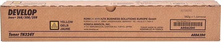 Originálny toner TN-324Y A8DA2D0 pre Develop ineo +258 +308 +368