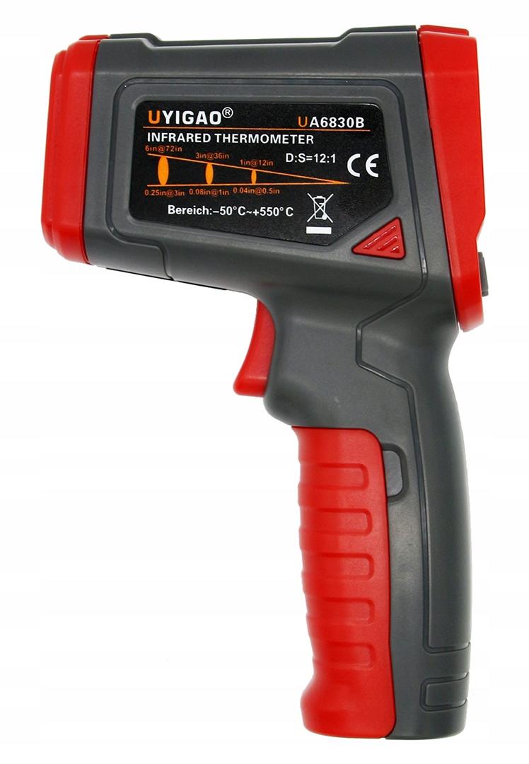 PIROMETR LASEROWY BEZDOTYKOWY UA6830B -50 +550C Model UA6830B