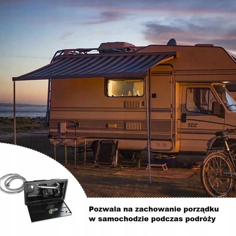 Prysznic zewnętrzny do kampera przyczepy ciężarówki pojazdów zestaw Numer katalogowy części 0100069