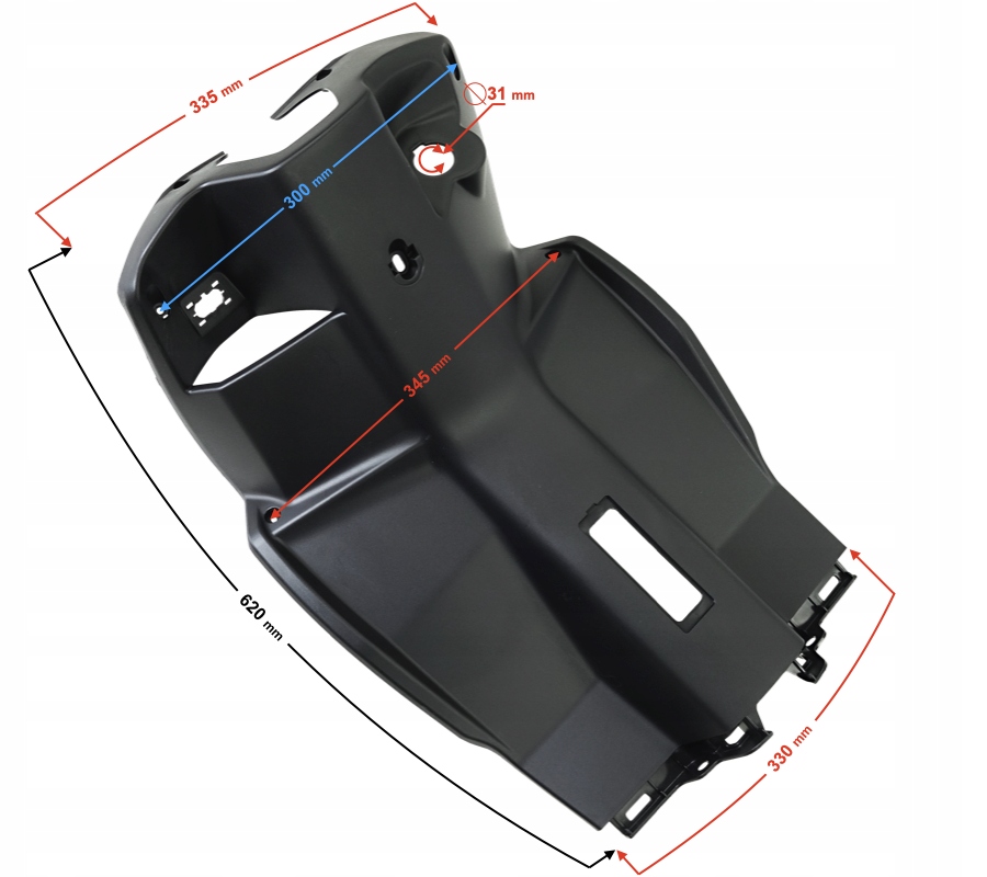 Obal Na Nohy (přední) ACTIVE50CC Euro 5 Martinelli