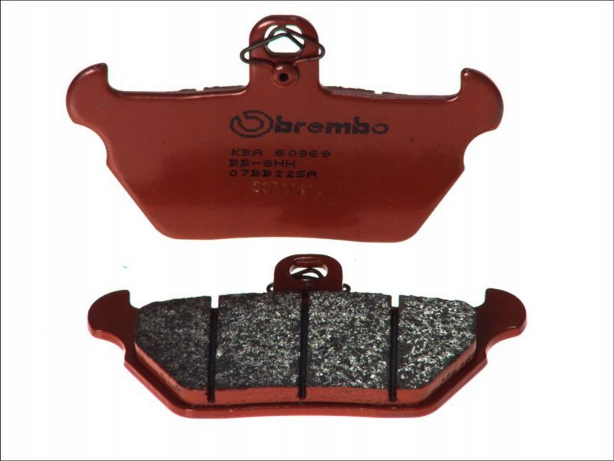 Brzdové doštičky predné Brembo 07BB22SA
