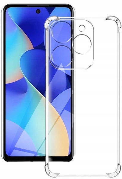 ETUI PANCERNE SHOCK Z OCHRONĄ NA WYSPĘ DO INFINIX HOT 40i / SMART 8 + SZKŁO Dedykowany model INFINIX HOT 40i / SMART 8