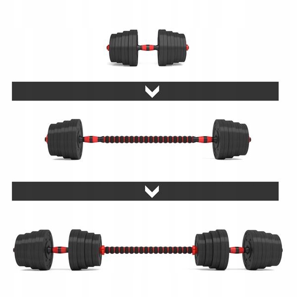 ZESTAW TRENINGOWY HANTLE SZTANGA OBCIĄŻENIE 30 KG EAN (GTIN) 5907695564587