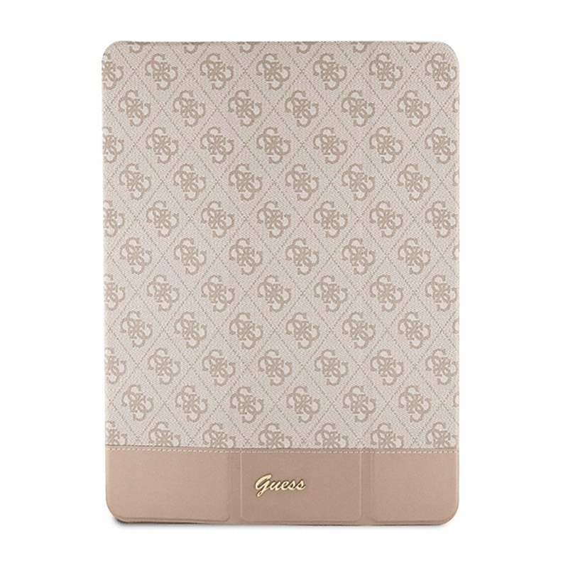 Guess 4G Stripe Allover Etui iPad Pro 12.9" (2022-2020) (Różowy)