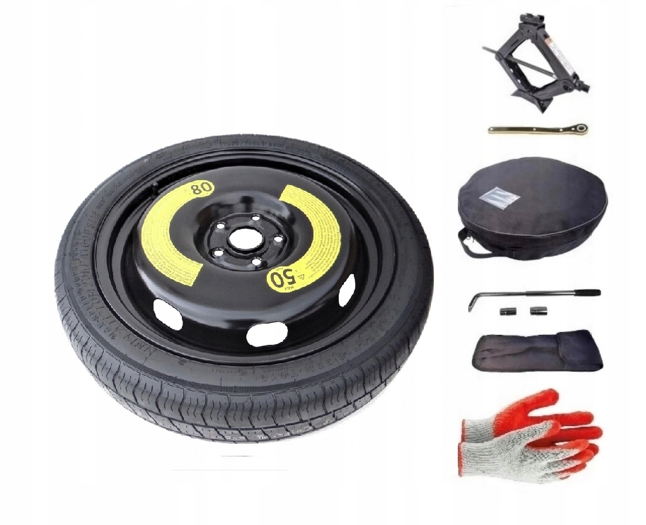 Dojezdové kolo Formentor I 125/70R18 Komepltny Set