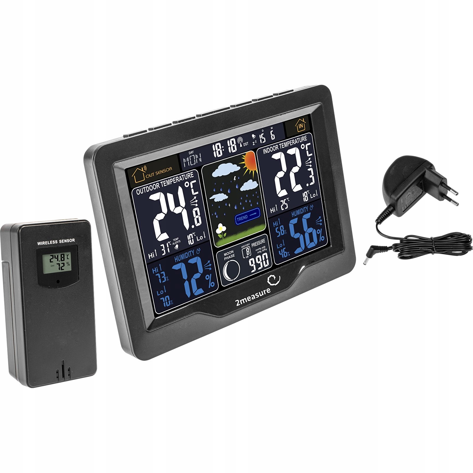 BEZPRZEWODOWA STACJA POGODY 2MEASURE Marka Browin