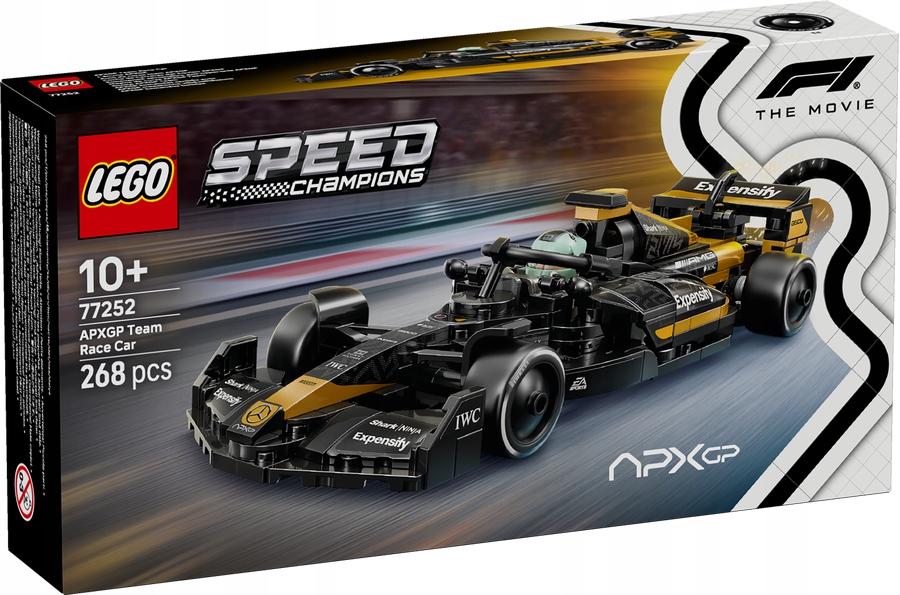 Lego Speed Champions 77252 F1: film Závodní auto týmu Apxgp