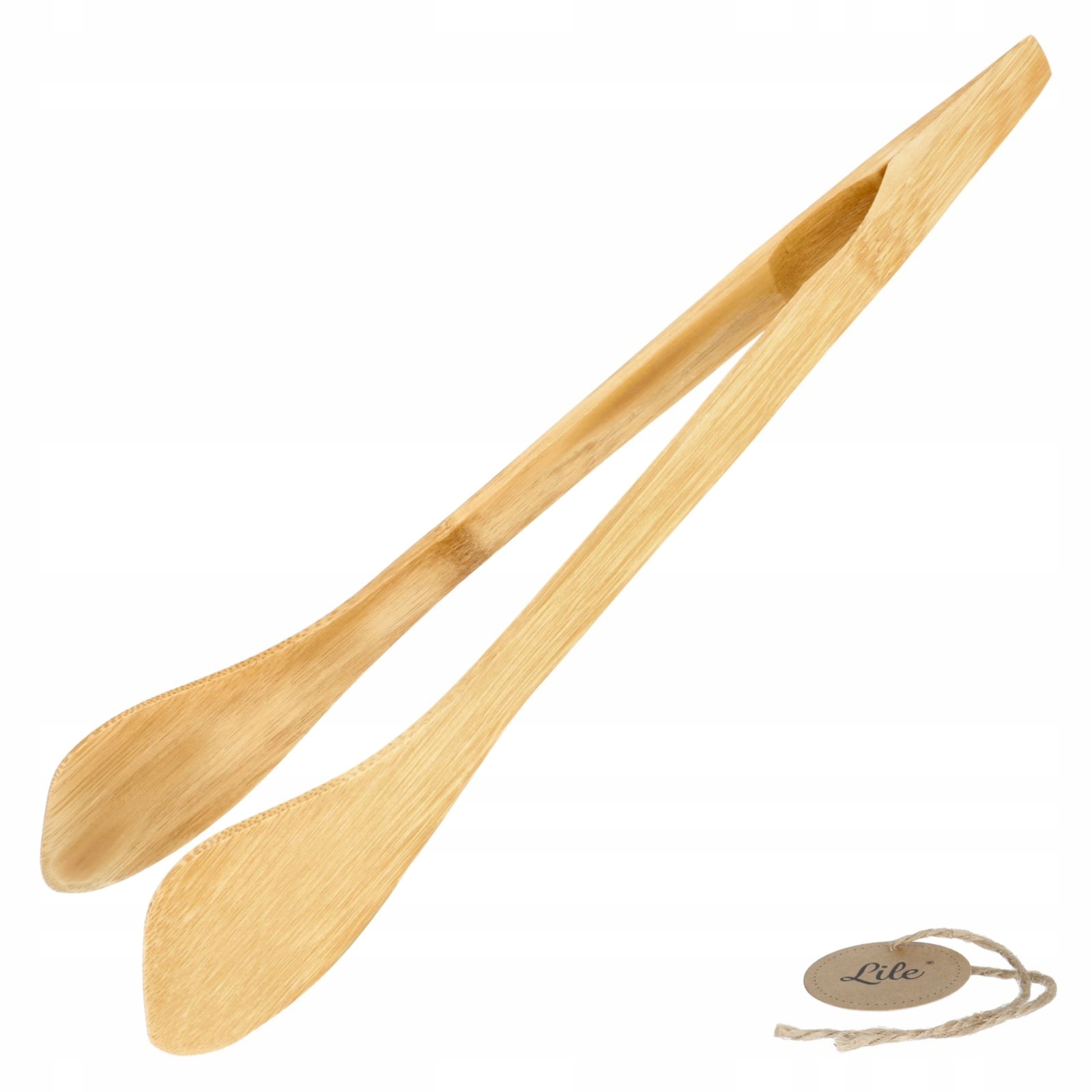 

Szczypce kuchenne uniwersalne bambusowe 30 cm