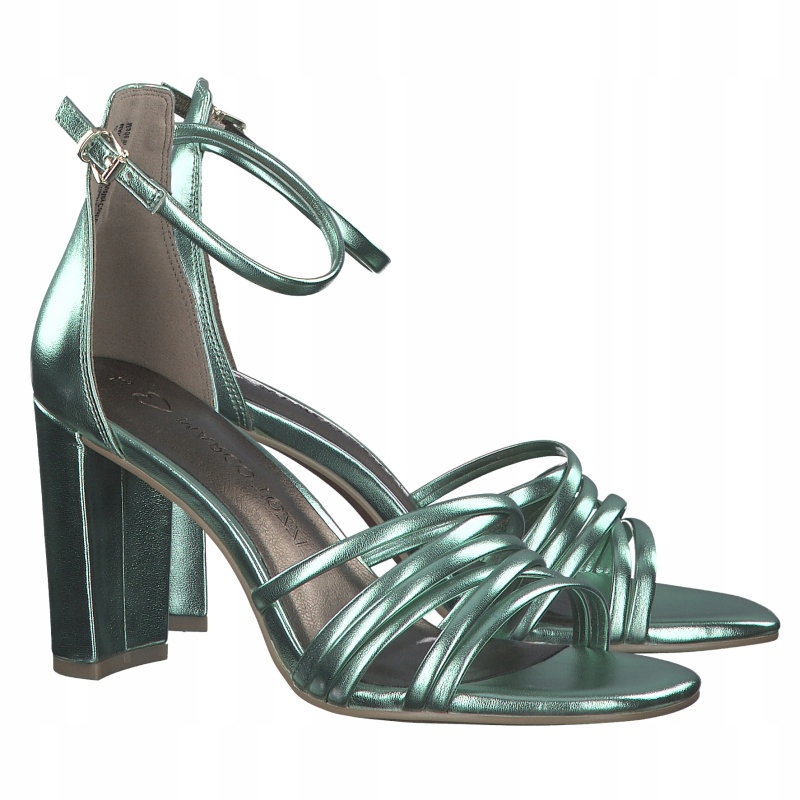 Sandály Marco Tozzi 2-28386-20 750 Green Met VEL.38