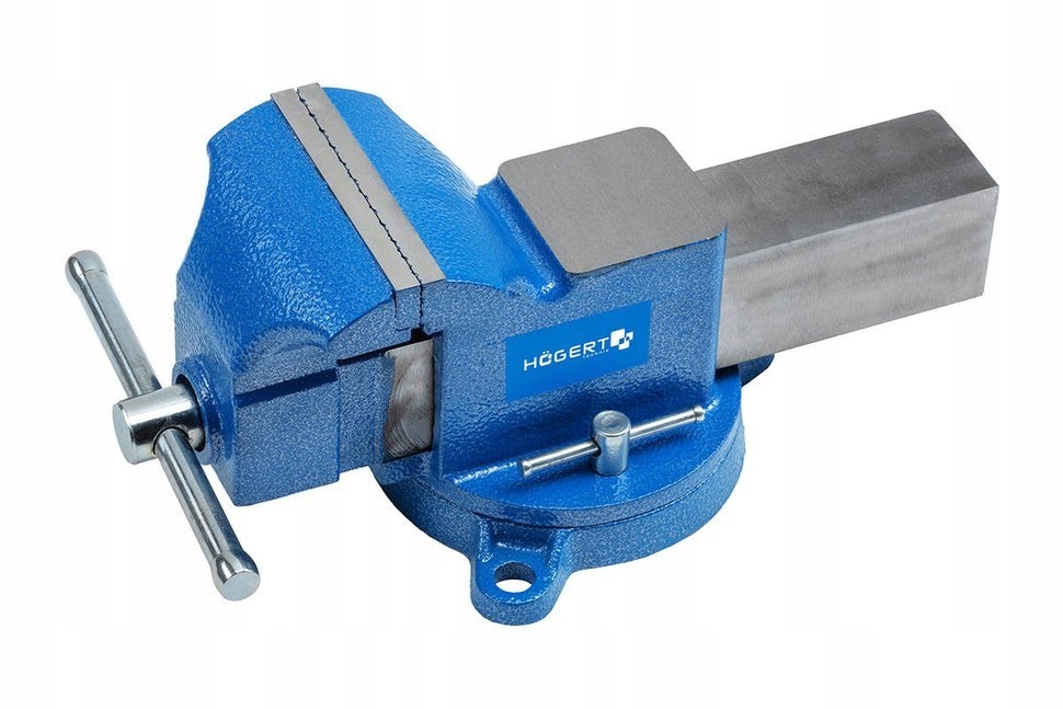 HOGERT HT3B618 тиски слесарные поворотные 150 мм